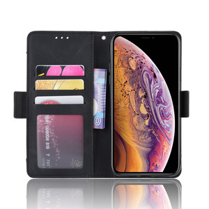 เคสป้องกันให้ความรู้สึกผิวที่มีฝาปิดหนัง PU แบบฝาพับหลายช่องสำหรับ <span class=keywords><strong>iPhone</strong></span> 17 16 15 14 13 PRO MAX - Product Image 3