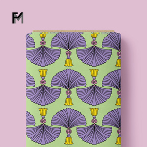 Vải cotton mềm mại Finemore Liberty Tana 2025 với viền màu sắc tươi sáng, catalogue mới, thiết kế tùy chỉnh, chất liệu cotton nguyên chất dành cho nữ và trẻ em - Product Image 4