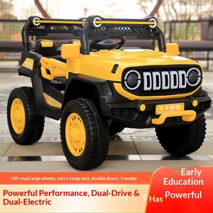 Nouvelle Voiture Électrique Tout-Terrain Télécommandée à Quatre Roues en Plastique pour Enfants, Modèle Garçons et Filles de 4 à 6 Ans, Convient aux Adultes - Product Image 3