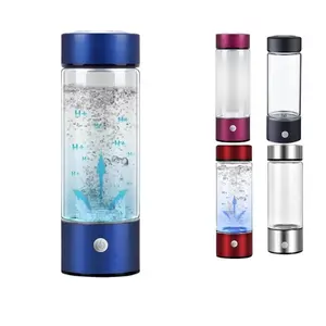 氢水瓶批发厂家蓝色便携式碱性净化器吸入器发生器富氢水瓶杯