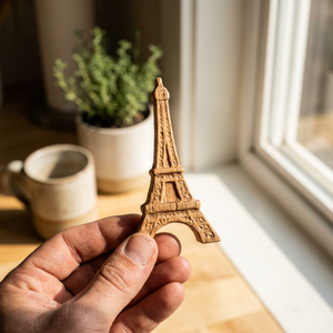 Imán de nevera de madera MDF 3D de primera calidad, cortado con láser, mayorista para tiendas de souvenirs - Product Image 5