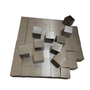 ราคาดีสำหรับผลิตภัณฑ์โลหะคุณภาพสูงจากทังสเตนแท้รูปทรงลูกบาศก์ - Product Image 2
