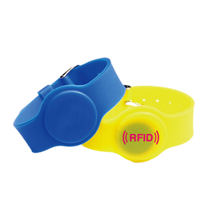 Bán buôn tùy chỉnh in RFID dây đeo cổ tay màu hỗn hợp NFC kiểm soát truy cập Vòng đeo tay Silicone không thấm nước mini <span class=keywords><strong>tag</strong></span> môi trường - Product Image 2