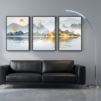 Cadre photo mural moderne en métal, décoration intérieure pour salon, chambre et bureau
