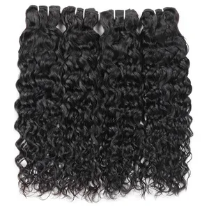 8A Deep wave whosale curly brazilian unprocessed bundles gs raw virgin cambodian weave human hair wigs exshine