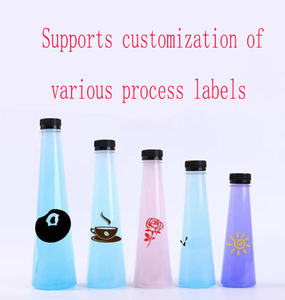 Gran oferta vacía para botellas de bebidas PET en forma de cono con serigrafía tamaños personalizados para jugo de leche y Bebidas frías - Product Image 2