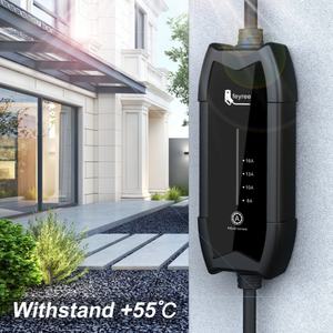 Estación de Carga para Vehículos Eléctricos, Nueva, Portátil, Rápida, 3.5KW, Nivel 2, Tipo 1, con Tarjeta, para el Hogar - Product Image 1