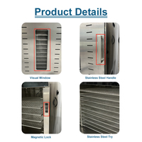 Industriële Snackvoedsel Dehydrator Groente- en Vleesdroger Dehydratiemachine Voedseldroger Rundvleesdroger Groentedroger 80-laags