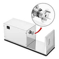 Elektrische automatische roterende roestvrijstalen aardappelchips snijmachine motor 220V 4,8kg 1 jaar garantie graanverwerking