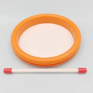 Wholesale Macaron Color Plastic Hand <b>Drum</b> With Mallets Orff Percussion Instrument For Kids - Product Image 4
