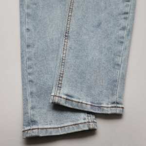 Nouveaux styles Jeans skinny déchirés pour hommes de marque personnalisée avec broderie d'<span class=keywords><strong>image</strong></span> Jeans skinny pour hommes - Product Image 4