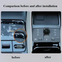 Tapis en silicone pour console centrale, accessoires de voiture adaptés aux modèles BYD Song PLUS EV/DM-i Intelligent Driving 2025