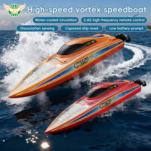 YF उच्च गति बड़ी आरc ब्रशलेस नौकाएं 50 किमी/घंटा पूर्ण आनुपातिक वाटरप्रूफ रिमोट कंट्रोल नौकाओं - Product Image 2