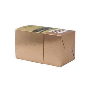 Biyobozunur için toptan özel baskı oluklu kağit kutu hediye ambalaj kutusu