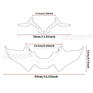 Para Yamaha MT-07 2021-2024, Protector de Parachoques Delantero, Difusor, Kit de Carrocería, Cubierta Protectora, Accesorios para Auto - Product Image 6