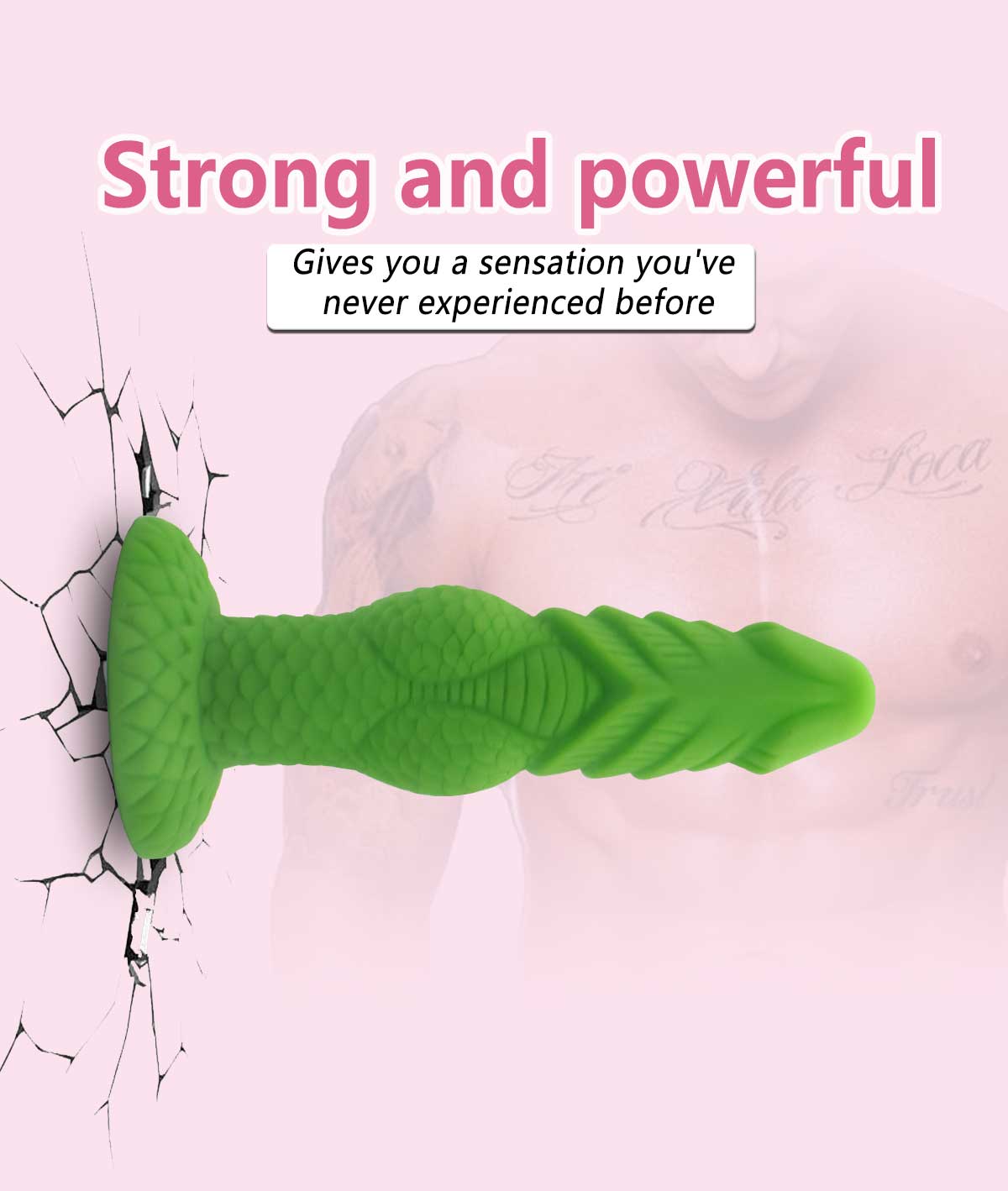 medical grade silicone sex toy Medical Silicone Realistic Dildo – 7” Adult Toy for Women, Body-Safe main image 0