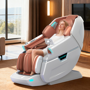 เก้าอี้นวดไฟฟ้าแบบเต็มตัวพร้อมเพลงเก้าอี้นวด4D ระบบสั่นด้วยแรงโน้มถ่วง - Product Image 1