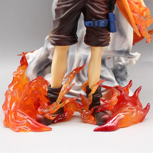 Avec Lumière 1 Pièce Anime Claccis <span class=keywords><strong>Portgas</strong></span> <span class=keywords><strong>D</strong></span> <span class=keywords><strong>Ace</strong></span> Manga Collection <span class=keywords><strong>Figurine</strong></span> Modèle Poupée PVC Anime Figure Statues Jouets Pour Enfants - Product Image 5