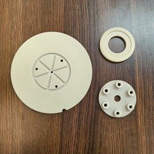 Joint et pièce en céramique d'alumine industrielle à haute résistance compressive et température de fonctionnement maximale de 1600°C - Product Image 1