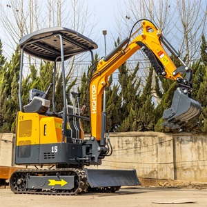 <span class=keywords><strong>Mini</strong></span>-excavatrice sur chenilles EPA 1,5 tonne avec moteur diesel et <span class=keywords><strong>godet</strong></span> à pince, livraison gratuite - Product Image 4