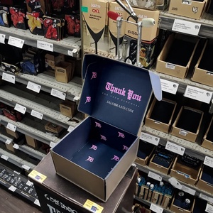 Bán buôn hộp cho mũ bóng chày in kỹ thuật số cap bao bì hat gửi thư hộp với logo - Product Image 5