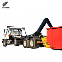 Chargeur hydraulique à crochet de 15 tonnes pour camion de gestion des déchets, équipement de manutention de conteneurs roll-off, équipement de recyclage OEM