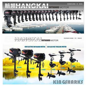 Moteur hors-bord à essence 2 temps 3,6 CV à arbre court, démarrage manuel, haute qualité, pour bateau pneumatique - Product Image 6