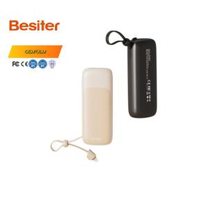 Besiter Nuevo producto de tendencia Powerbank con cables 10000 MAh Banco de batería Best Sellers Mini Power Banks - Product Image 2