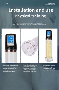 Dispositivo per il benessere per adulti in modalità quattro frequenze ODM ISO certificazione lunga 8.46 pollici elettrico pompa per il potenziamento del pene da uomo Sex Toys - Product Image 4