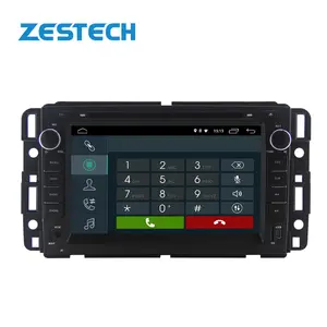 ZESTECH Android 12 lettore mp3 per auto schermo video stereo della macchina fotografica di navigazione audio e GPS android tv radio per GMC