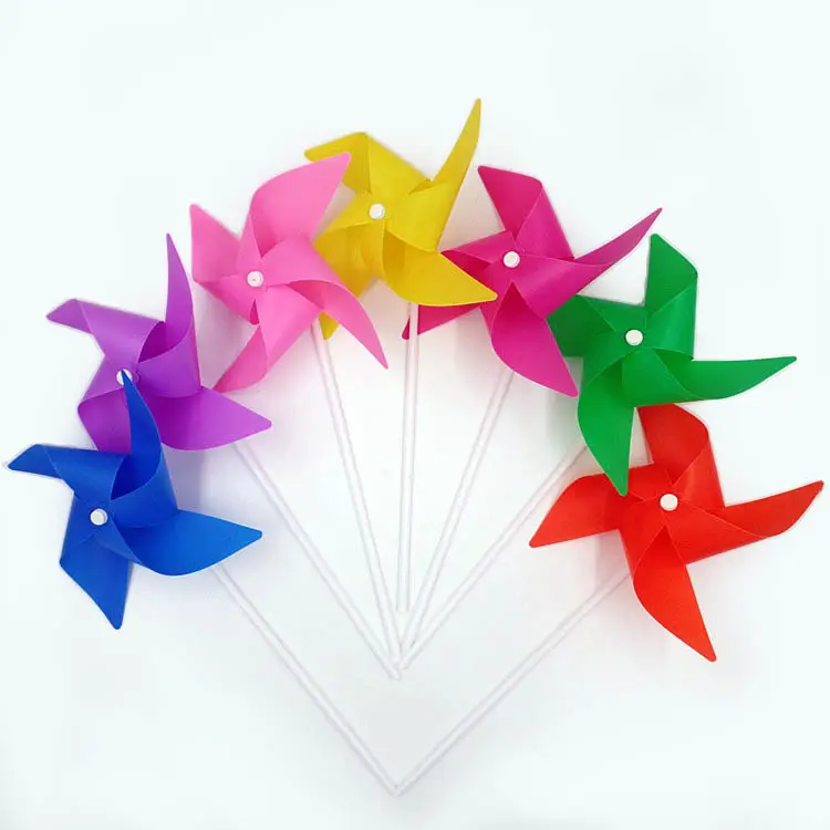 Micro coupe-vent coloré en plastique, fournitures de mariage pour enfants, jouer avec ou décorative, pour bricolage, cadeau pour les fêtes