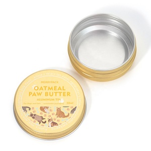 Pot en aluminium portable de 30 ml, 60 ml, 3 oz pour crème de soin des pattes d'animaux, baume pour pattes, baume pour les lèvres, avec couvercle torsadé - Product Image 4