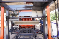 Machine à fabriquer des blocs de béton hydrauliques QT5-15, ligne de production automatique de pavés pour chantier de construction, route, cour, village