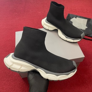 Luxury designer Men's sports shoes High quality Men <b>Women</b> Breathable Casual Sock Shoes Youth Trendy High Top Walking Style Shoes - Product Image 1