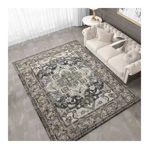 Wholesale Supplier Modern Luxury Designer Turkish Style Area Rug Living Room 3d Floor Carpet Living Room Custom Rugs Carpets