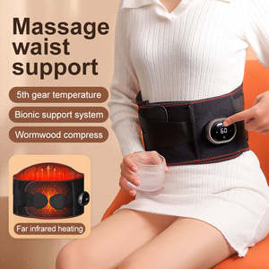 Venda quente Cintura Suporte Lombar Brace Red Light Aquecimento Vibração Abdominal <span class=keywords><strong>Massager</strong></span> Lower <span class=keywords><strong>Back</strong></span> Massage Belt para Melhorado - Product Image 5
