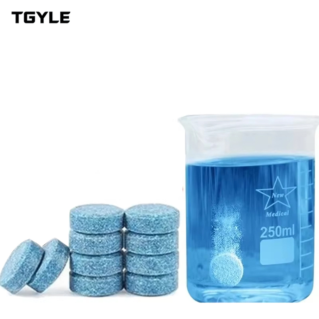 Solid Cleaner Car Windscreen Cleaner Effervescent Tablet Auto Wiper Glass Solid Cleaning Concentrated Tablets Detergent