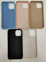 Étui de téléphone en paille de blé recyclée TPU, durable, compostable, biodégradable, porte-cartes, antichoc, design luxueux, protection de l'appareil photo