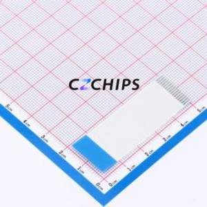 HX FFC-1.0-16P-50mm F FFC Cable (Flexible Flat Cable) P=1mm Connector 16P 1mm 0.3mm Reverse - Product Image 2