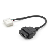 Cable de conexión OBD de 20 pines a 16 Pines, conector OBD2, adaptador de diagnóstico Compatible con Tesla 2019, modelo