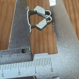 5G0867633 Sun Visor Vanity Mirror <b>Clip</b> Stainless Steel For Volkswagen Audi Skoda Jetta - Product Image 1