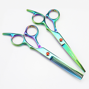Tijeras <span class=keywords><strong>de</strong></span> Peluquería Profesionales NEPURLson <span class=keywords><strong>de</strong></span> 6.0 Pulgadas, 14 Colores Disponibles, Modelo HS-863 - Product Image 2