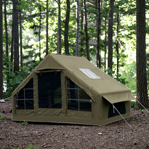 Grande <span class=keywords><strong>tente</strong></span> familiale <span class=keywords><strong>gonflable</strong></span> à air <span class=keywords><strong>personnalisable</strong></span> <span class=keywords><strong>Tente</strong></span> de camping en tissu Oxford imperméable et portable directement de l'usine - Product Image 3