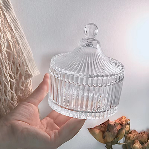 Tarro de cristal al por mayor para azúcar y sal, dispensador de condimentos para cocina, contenedor de almacenamiento, joyero, decoración para el hogar y escritorio, regalo - Product Image 5