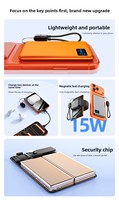 Power Bank Magnetico Wireless all'Ingrosso 5000mAh 10000mAh per Programmi Promozionali e Regali Aziendali