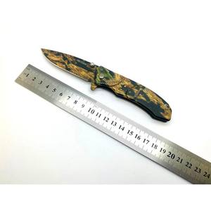 Materiale in acciaio inossidabile tipo utility tattico di sopravvivenza all'aperto campeggio caccia coltelli pieghevoli scatola regalo coltello da tasca - Product Image 6