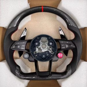 Volant sport en fibre de carbone JIANSHAN pour Volkswagen VW <span class=keywords><strong>Golf</strong></span> 7 MK7 GTI <span class=keywords><strong>GTR</strong></span> avec poignée de 35 mm - Accessoires personnalisés - Product Image 1