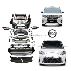 กันชนรถสำหรับ <span class=keywords><strong>Toyota</strong></span> Alphard 2015 + ถึง Lexus LM ชุดตัวถังไฟหน้าไฟท้ายฝากระโปรงหน้าและกันชนรถ - Product Image 1