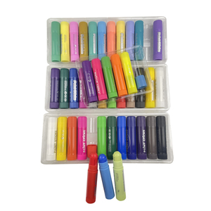 Ensemble de 6 crayons de peinture à la tempère solides personnalisés pour enfants, séchage rapide, lavables, 12 couleurs - Product Image 4