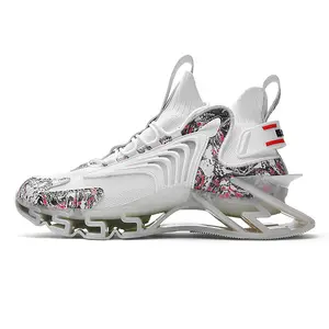 Scarpe da corsa antiscivolo personalizzate da uomo alla moda in gomma per uso autunnale e invernale - Product Image 1